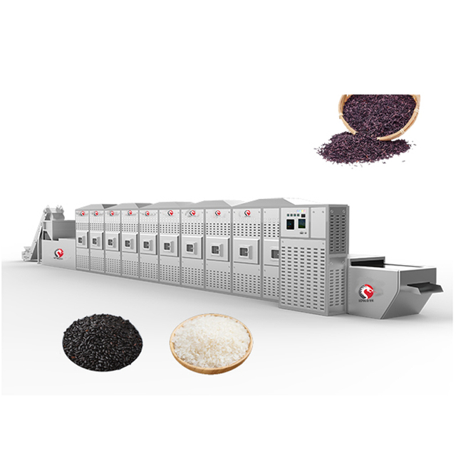 Secador de microondas de granos
